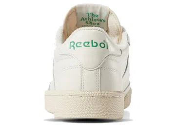 Reebok Club C 85 Vintage Leather Sneakers In White
