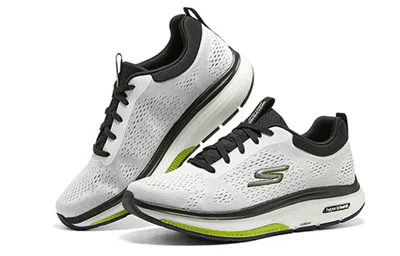 Skechers Go Walk Arch Fit Workout Walker 'white Black Lime'