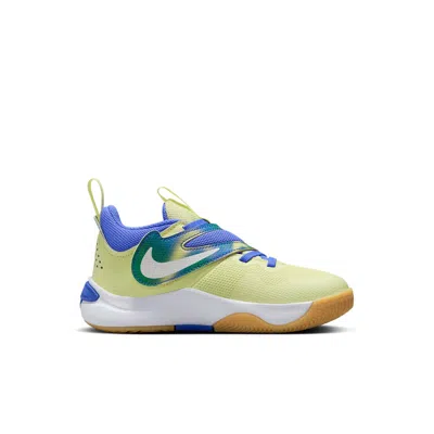 Nike (ps)  Team Hustle D 11 'luminous Green Medium Soft Pink' In Blue