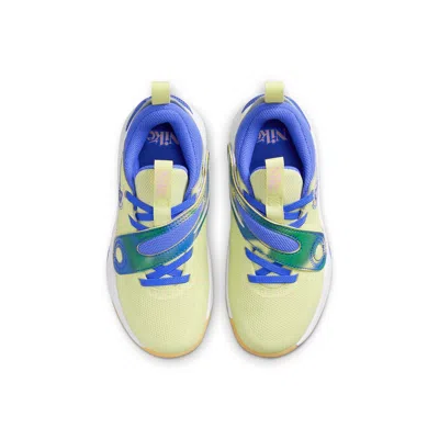 Nike (ps)  Team Hustle D 11 'luminous Green Medium Soft Pink' In Blue