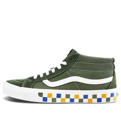 Vans Sk8-mid Reissue Dark Green Unisex In Multi