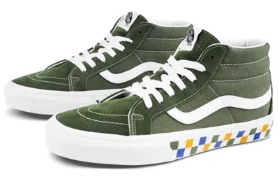 Vans Sk8-mid Reissue Dark Green Unisex In Multi