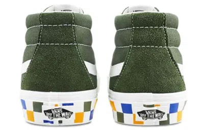 Vans Sk8-mid Reissue Dark Green Unisex In Multi