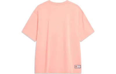 Li-ning Badfive Graphic T-shirt 'pink'