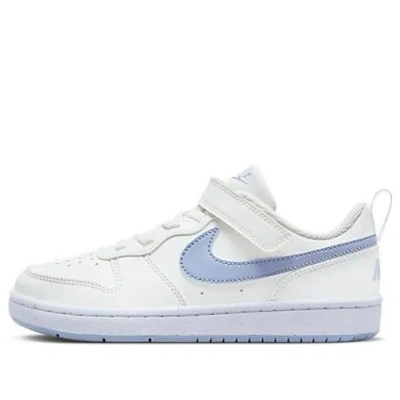 Nike (ps)  Court Borough Low Recraft 'summit White Cobalt Bliss'