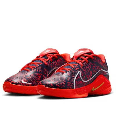 Nike (gs)  Lebron 22 'bright Crimson Obsidian' In Orange