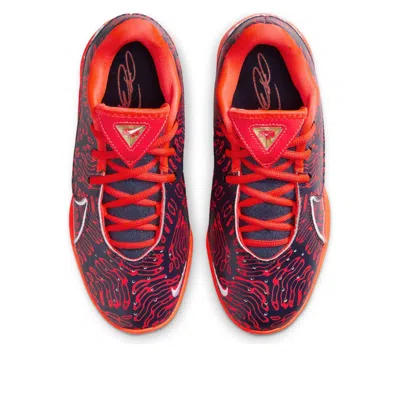 Nike (gs)  Lebron 22 'bright Crimson Obsidian' In Orange