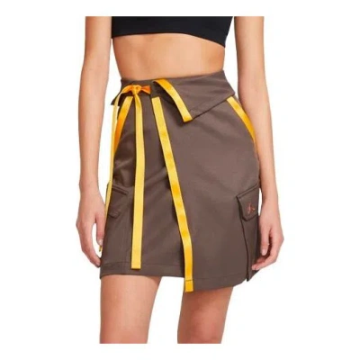 Nike (wmns) As W J Utility Skirt Future Ironstone In Brown