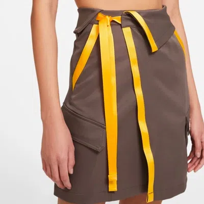 Nike (wmns) As W J Utility Skirt Future Ironstone In Brown