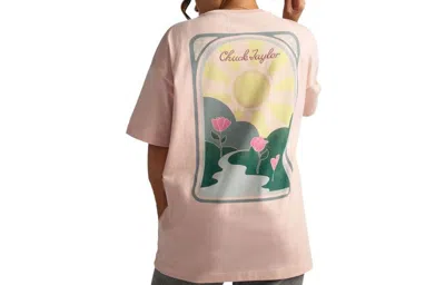 Converse (wmns)  Chuck Taylor High Summer Art Os Tee 'pink Sage'