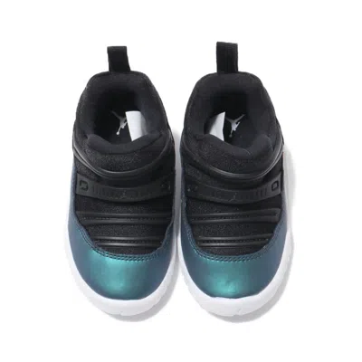Air Jordan (td)  11 Retro Little Flex 'black Iridescent' In Green