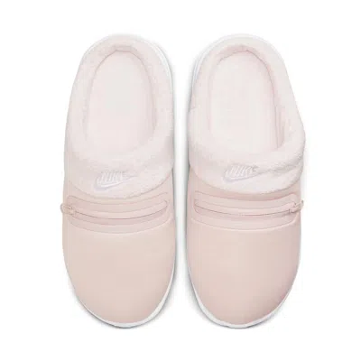 Nike Burrow Flat Slippers In Pink