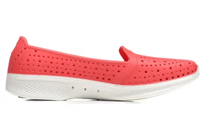 Skechers (wmns)  H2 Go Slip-on Shoes Pink/white In Multi