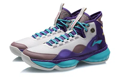 Li-ning Wade Shadow 2 'white Purple' In Blue