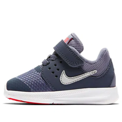 Nike (td)  Downshifter 7 Low-top Running Shoes Purple/grey In Gray