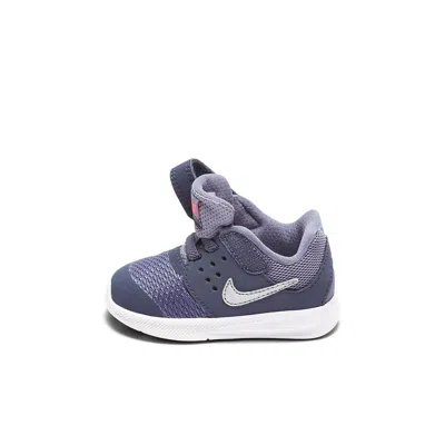 Nike (td)  Downshifter 7 Low-top Running Shoes Purple/grey In Gray