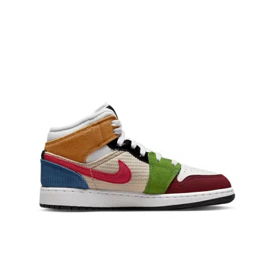 Air Jordan (gs)  1 Mid Se 'messy Room' In Multi