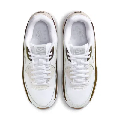 Nike Air Max 90 Lv8 Platform Sneaker In White