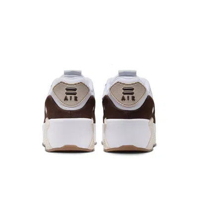 Nike Air Max 90 Lv8 Platform Sneaker In White