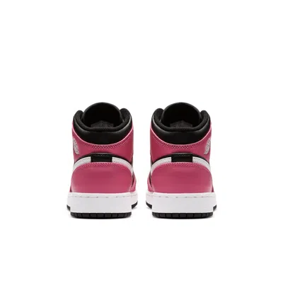 Air Jordan (gs)  1 Mid 'pinksicle' In Pattern