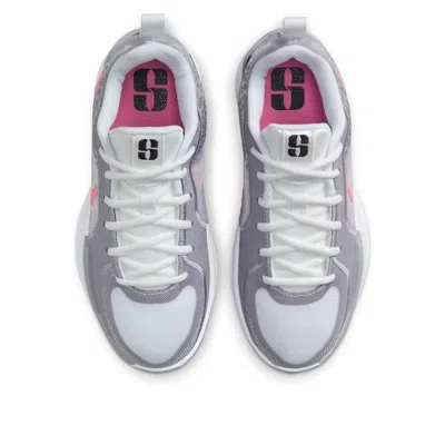 Nike (gs)  Sabrina 2 'white Pinksicle Cement Grey' In Gray