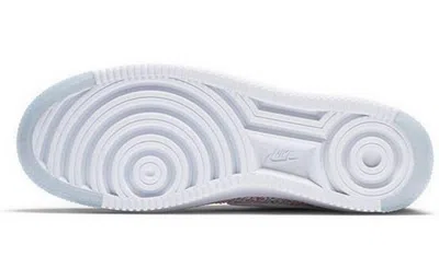 Nike (wmns)  Air Force 1 Flyknit Low 'white Radiant Emerald' In Multi