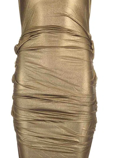Vivienne Westwood Dresses In Gold
