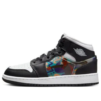Air Jordan (gs)  1 Mid 'hologram'