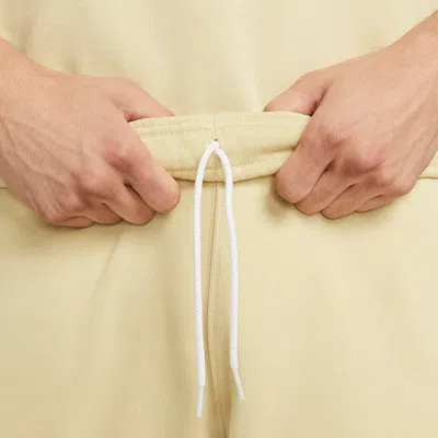 Nike Solo Swoosh Fleece Shorts 'yellow'