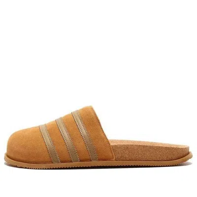 Adidas Originals Adidas Adimule Lea Slide 'light Brown'