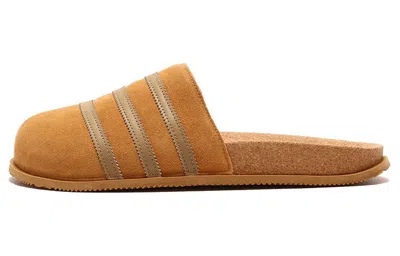 Adidas Originals Adidas Adimule Lea Slide 'light Brown'