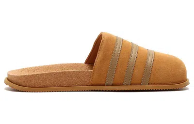 Adidas Originals Adidas Adimule Lea Slide 'light Brown'