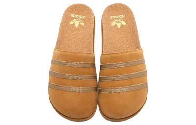 Adidas Originals Adidas Adimule Lea Slide 'light Brown'