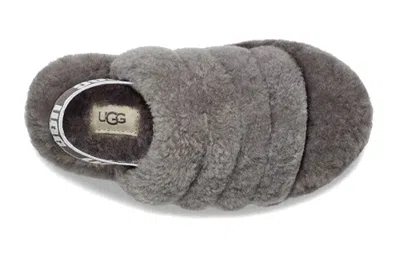 Ugg (gs)  Fluff Yeah Slide 'charcoal'