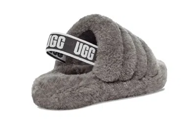 Ugg (gs)  Fluff Yeah Slide 'charcoal'