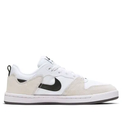 Nike Sb Alleyoop "white/black" Sneakers In White