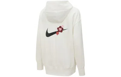 Nike (wmns)  As Nsw Vday Flc Hoodie Gcel 'white'