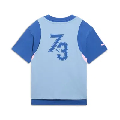 Puma X Kidsuper Hoops T-shirt 'clyde Royal' In Blue