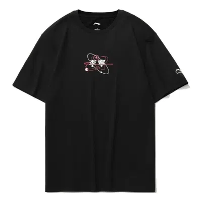 Li-ning Atom Graphic T-shirt 'black'
