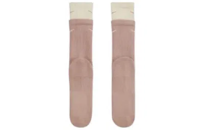 Nike Ss22 Everyday Plus Cushioned Double Layer Splicing Training Sports Socks Unisex 2 Pairs Pink