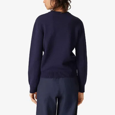 Kenzo Tiger Crew Neck Jumper In Blue