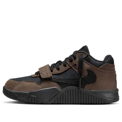 Air Jordan (ps)  X Travis Scott Jumpman Jack Tr 'dark Mocha'