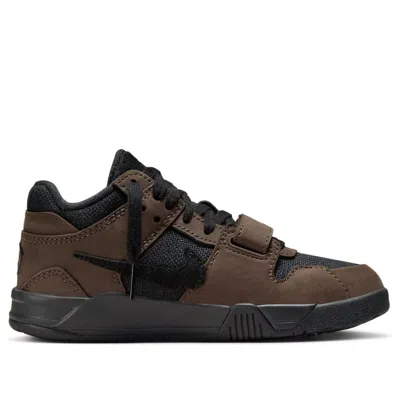 Air Jordan (ps)  X Travis Scott Jumpman Jack Tr 'dark Mocha'