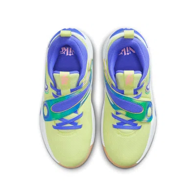 Nike (gs)  Team Hustle D 11 Se 'luminous Green' In Multi