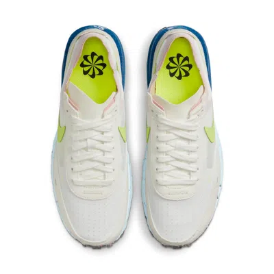 Nike (wmns)  Waffle One Crater Sneakers White/green/blue
