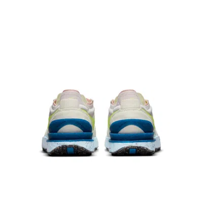 Nike (wmns)  Waffle One Crater Sneakers White/green/blue