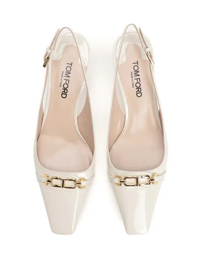 Tom Ford Whitney Pumps White In White