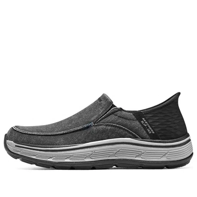 Skechers Slip-ins Remaxed Fenick 'grey Black' In Gray