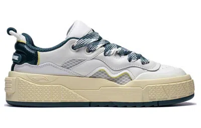 Li-ning 001 Unblock 'white Green' In Gray