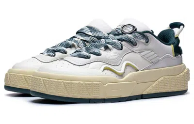 Li-ning 001 Unblock 'white Green' In Gray